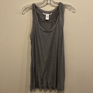 Diane Von Fursrenberg Grey Tank
